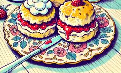 Featured image of post Classic Scones with Jam & Clotted Cream